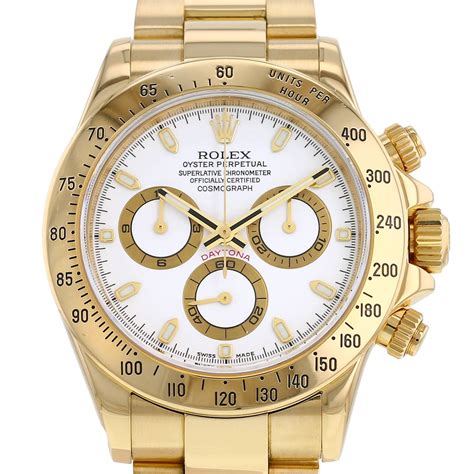 rolex daytona oro giallo polso|Orologio sportivo Rolex Daytona Automatique 400220 .